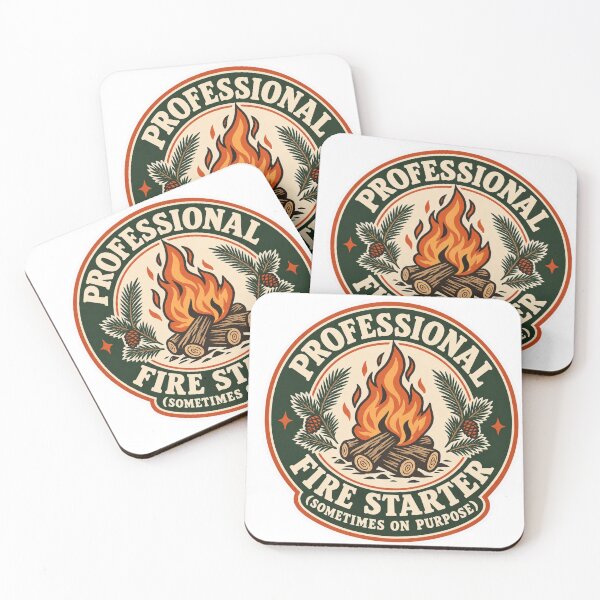 Item preview, Professional Fire Starter Funny Camping designed and sold by NovaToons.