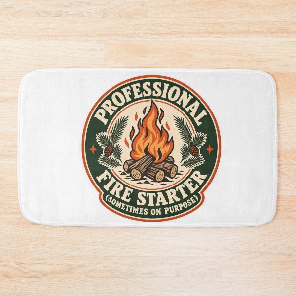 Item preview, Professional Fire Starter Funny Camping designed and sold by NovaToons.