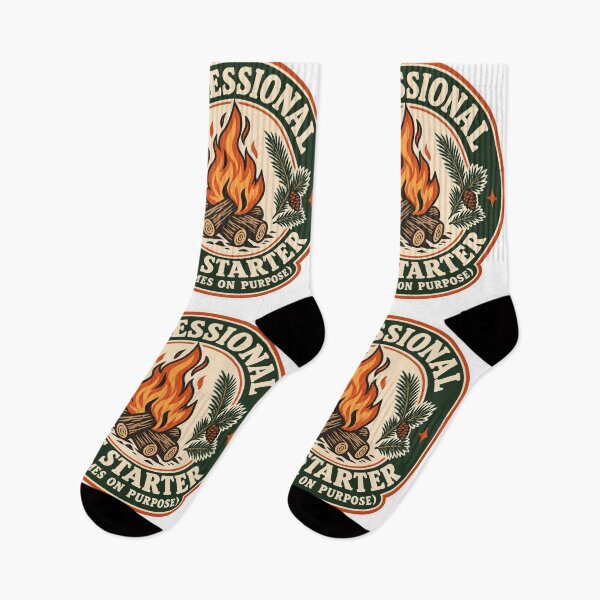 Item preview, Professional Fire Starter Funny Camping designed and sold by NovaToons.
