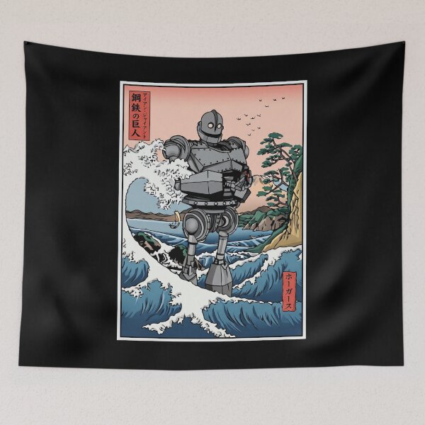 Item preview, The Iron Giant Hogarth And The Giant Robot In Japan designed and sold by thedoodlevault.