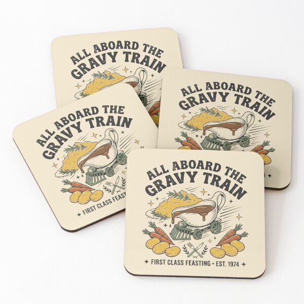 Item preview, All Aboard The Gravy Train Thanksgiving designed and sold by 89BLACK.