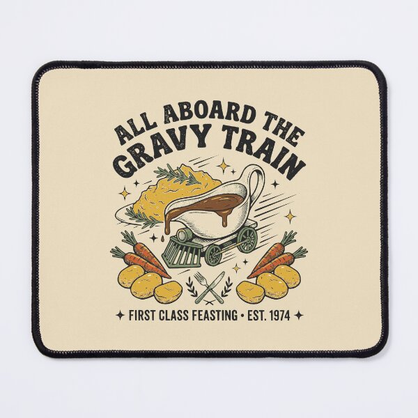 Item preview, All Aboard The Gravy Train Thanksgiving designed and sold by 89BLACK.