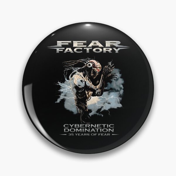 Item preview, Fear Factory Cybernetic Domination 35 Years Of Fear designed and sold by thedoodlevault.