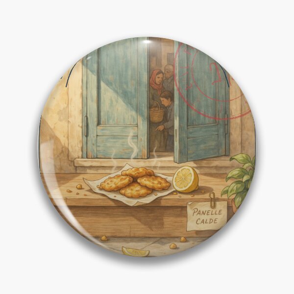 Item preview, Palermo Panelle Street Stall — Sicilian Food Art designed and sold by stickercuffs.