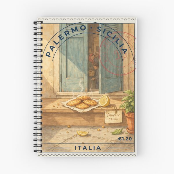 Item preview, Palermo Panelle Street Stall — Sicilian Food Art designed and sold by stickercuffs.