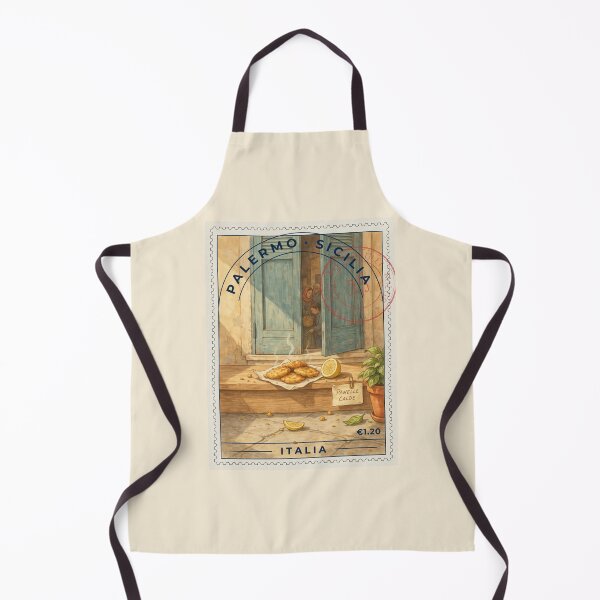 Item preview, Palermo Panelle Street Stall — Sicilian Food Art designed and sold by stickercuffs.