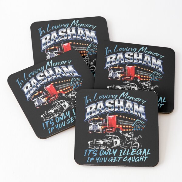 Item preview, Loving Memory Basham Keep Rollin’ Mike It’s Only Illegal If You Get Caught designed and sold by thedoodlevault.