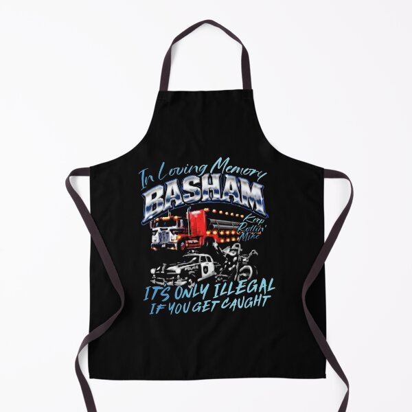 Item preview, Loving Memory Basham Keep Rollin’ Mike It’s Only Illegal If You Get Caught designed and sold by thedoodlevault.
