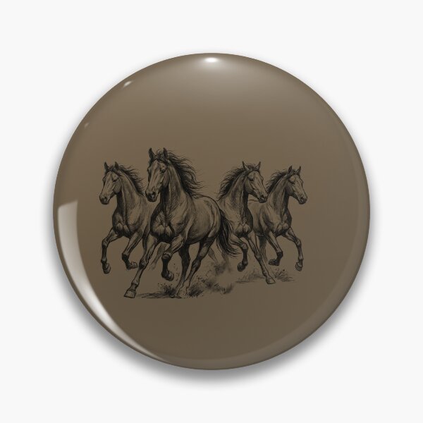Artikelvorschau, Wild Horses Running Vintage Equestrian Western entworfen und verkauft von w66aboo.