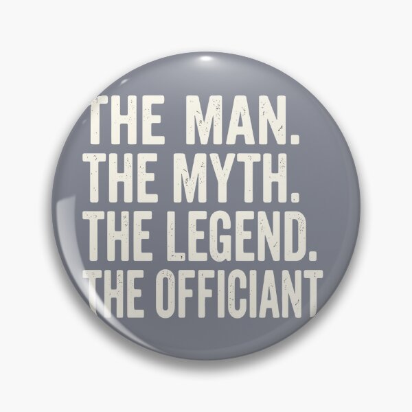 Item preview, The Man The Myth The Legend The Officant Wedding Ceremony Professional designed and sold by SofiBlair.