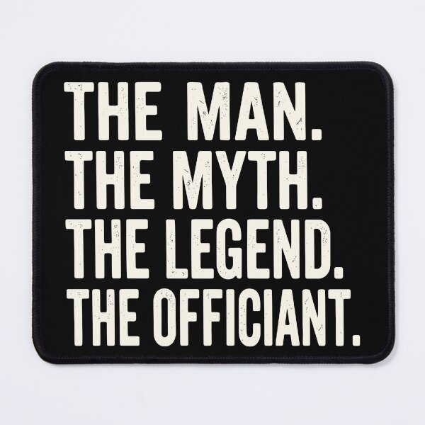 Item preview, The Man The Myth The Legend The Officant Wedding Ceremony Professional designed and sold by SofiBlair.