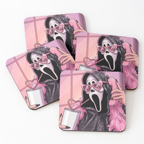 Item preview, Spooky Pink Phone Killer - Halloween Glitter Slasher designed and sold by minim.iart.