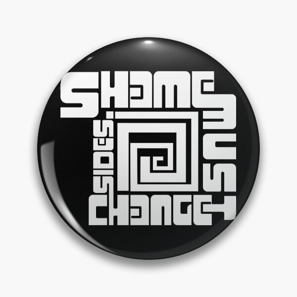 Item preview, Shame must change sides - spiral typography art designed and sold by kobyakov.