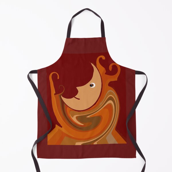 Item preview, Abstract Swirling moon Face designed and sold by Elaine M Hayward .