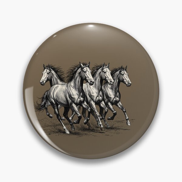 Artikelvorschau, Copy of Wild Horses Running Vintage Equestrian Western entworfen und verkauft von w66aboo.