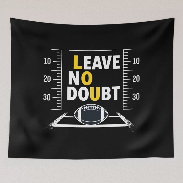 Item preview, Lou Holtz Notre Dame Fighting Irish Leave No Doubt designed and sold by thedoodlevault.