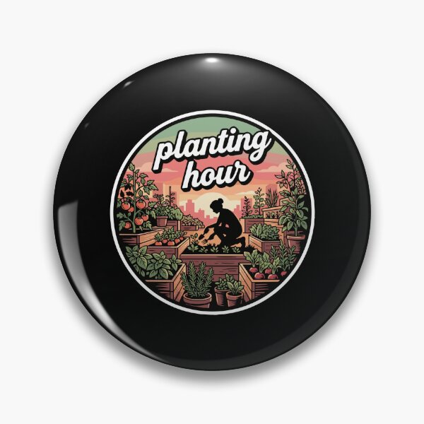 Item preview, Planting Hour Gardener Hobby Urban Garden Lover designed and sold by PopStars1993.