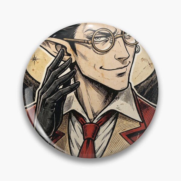 Item preview, Retro Demon Poster Sticker - Vintage Strategist Fanart designed and sold by Lesley D.