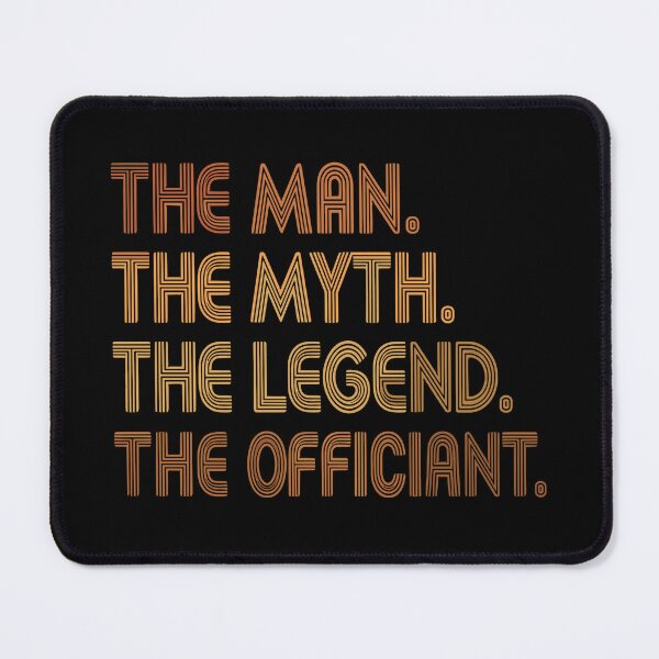 Item preview, The Man. The Myth. The Legend. The Officiant. Wedding Ceremony Celebrant designed and sold by SofiBlair.