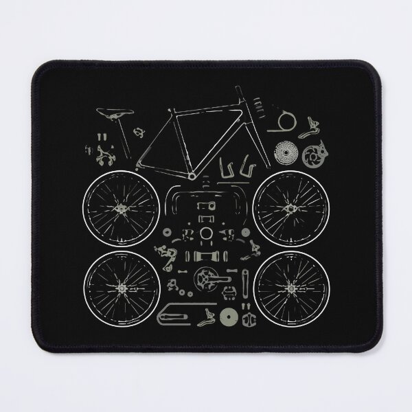 Item preview, Bicycle Parts Layout Cycling Mechanic Enthusiast designed and sold by SofiBlair.