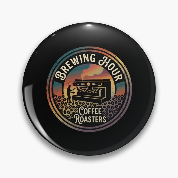 Item preview, Brewing Hour Coffee Roasters Barista Coffee Lover Espresso Drinker designed and sold by PopStars1993.