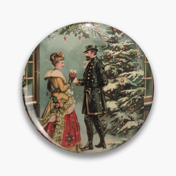 Item preview, Vintage Victorian Christmas card designed and sold by MendaciousMina.