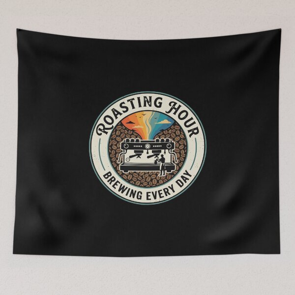 Item preview, Roasting Hour Brewing Every Day Coffee Lover Barista Espresso Enthusiast designed and sold by PopStars1993.
