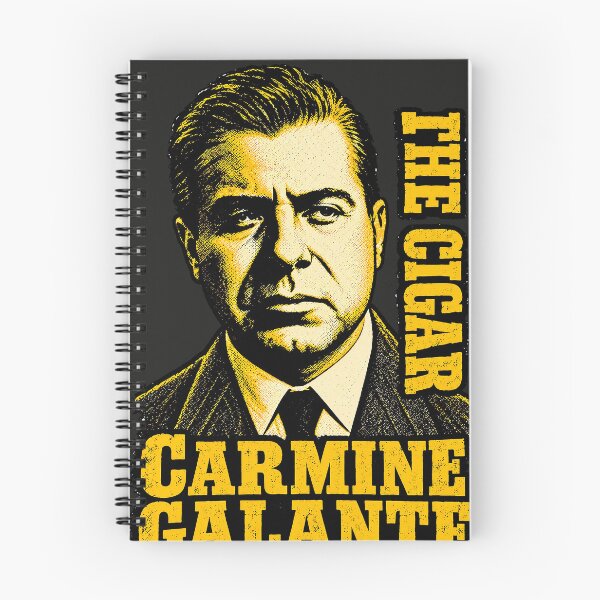 Item preview, Carmine 'The Cigar' Galante - NYC 1960s Mobster Graphic designed and sold by Marginalia Workshop.