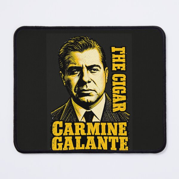 Item preview, Carmine 'The Cigar' Galante - NYC 1960s Mobster Graphic designed and sold by Marginalia Workshop.