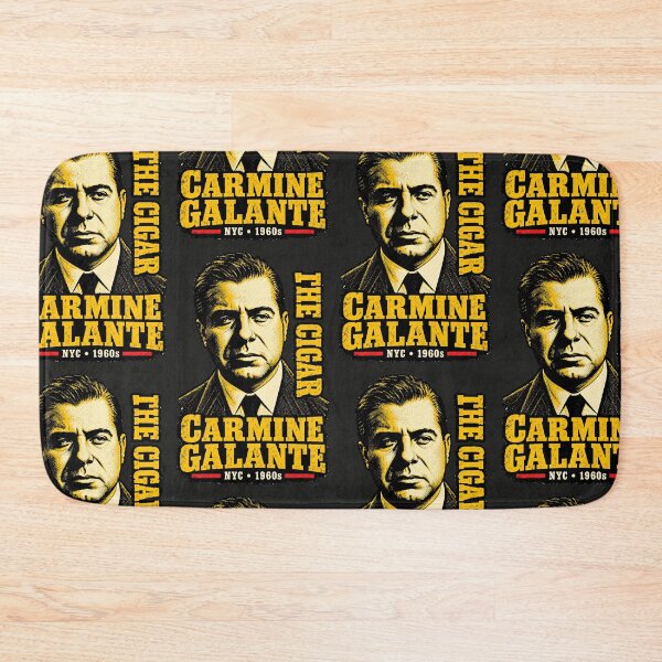 Item preview, Carmine 'The Cigar' Galante - NYC 1960s Mobster Graphic designed and sold by Marginalia Workshop.