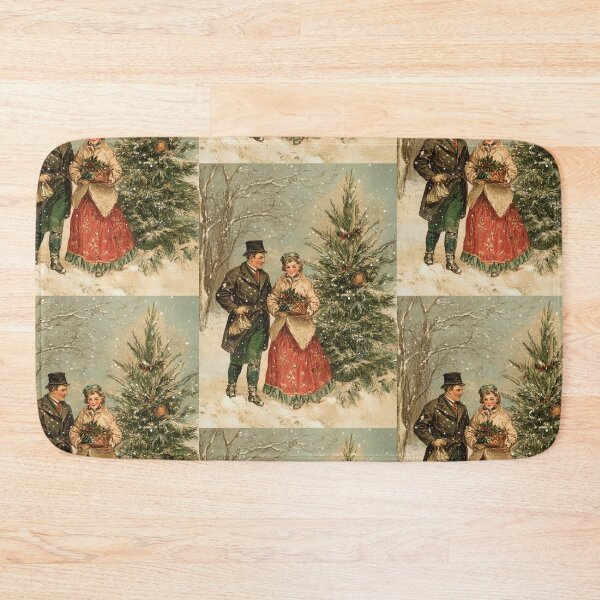 Item preview, Vintage Victorian Christmas card designed and sold by MendaciousMina.