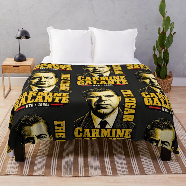 Item preview, Carmine 'The Cigar' Galante - NYC 1960s Mobster Graphic designed and sold by Marginalia Workshop.