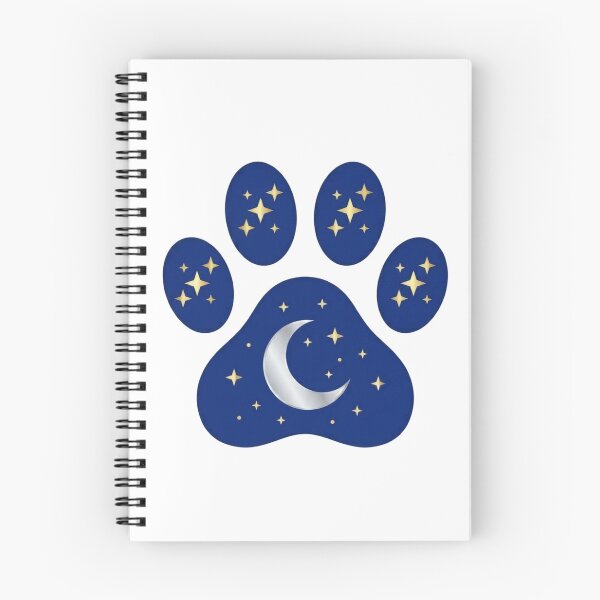 Item preview, Silver Moon Footprint and Golden Stars - Simplicity Collection designed and sold by Goodthingstree.