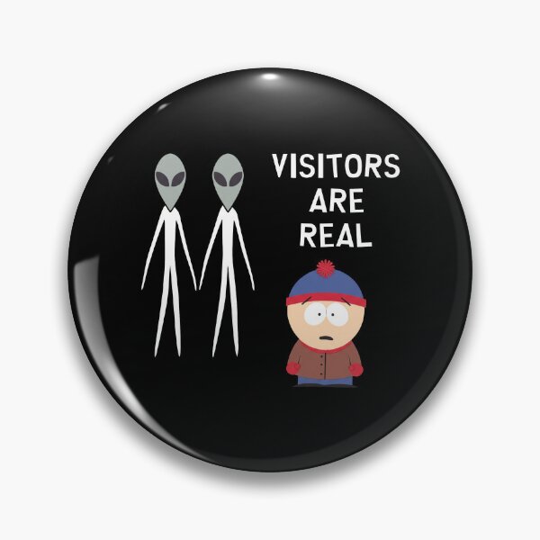 Item preview, Eric Cartman South Park Visitors Are Real designed and sold by thedoodlevault.