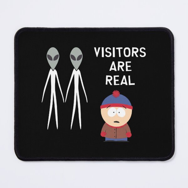 Item preview, Eric Cartman South Park Visitors Are Real designed and sold by thedoodlevault.