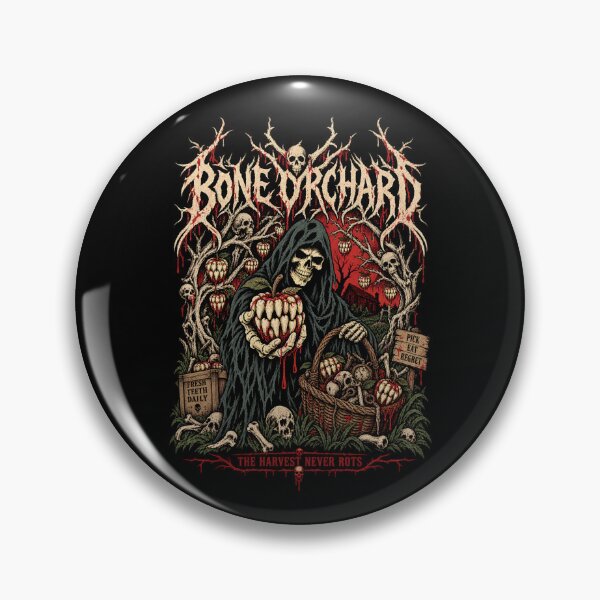 Item preview, Bone Orchard - Gothic Horror Skeleton Harvest designed and sold by SidTastic .