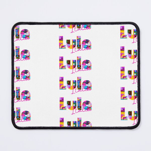 Item preview, Lula, Nuoro, Italy, Italia, colorful typography design for travellers designed and sold by Wanderful-roads.