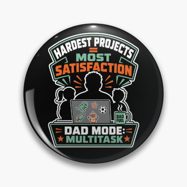 Item preview, Dad Mode Multitask Hardest Projects Most Satisfaction Work From Home designed and sold by MirengLab.