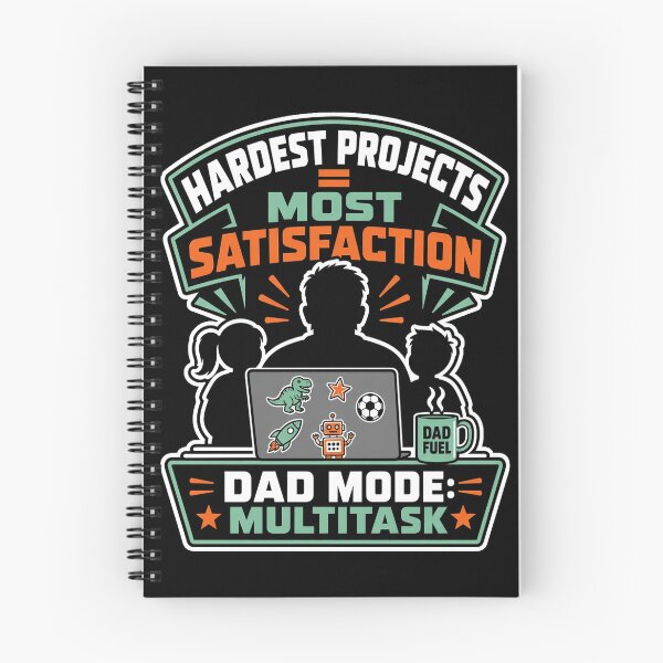Item preview, Dad Mode Multitask Hardest Projects Most Satisfaction Work From Home designed and sold by MirengLab.
