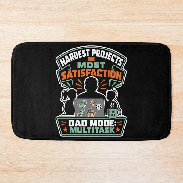 Item preview, Dad Mode Multitask Hardest Projects Most Satisfaction Work From Home designed and sold by MirengLab.