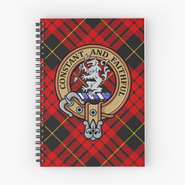 Item preview, Clan MacQueen Crest over Tartan designed and sold by sifis.