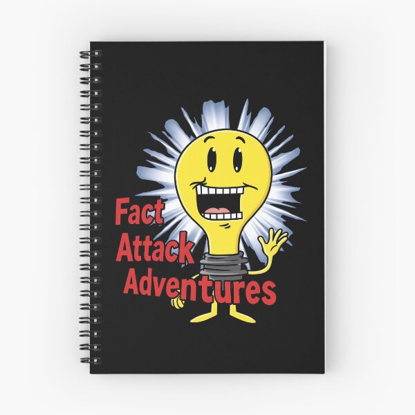 Item preview, Lightbulb Fact Attack Adventures designed and sold by thedoodlevault.
