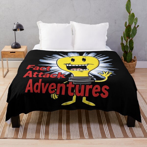 Item preview, Lightbulb Fact Attack Adventures designed and sold by thedoodlevault.
