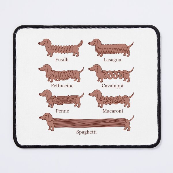 Item preview, Pasta-Pups-Funny-Dachshund-Italian-Food-Dog designed and sold by w66aboo.