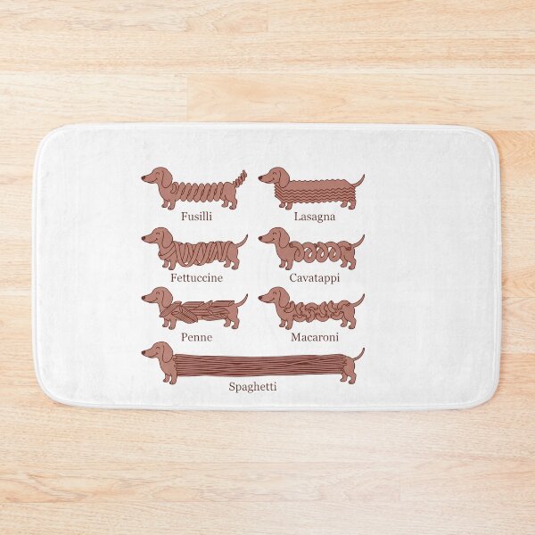 Item preview, Pasta-Pups-Funny-Dachshund-Italian-Food-Dog designed and sold by w66aboo.