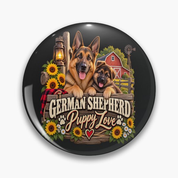 Item preview, Amor por los cachorros de pastor alemán designed and sold by PawPlanetPro.