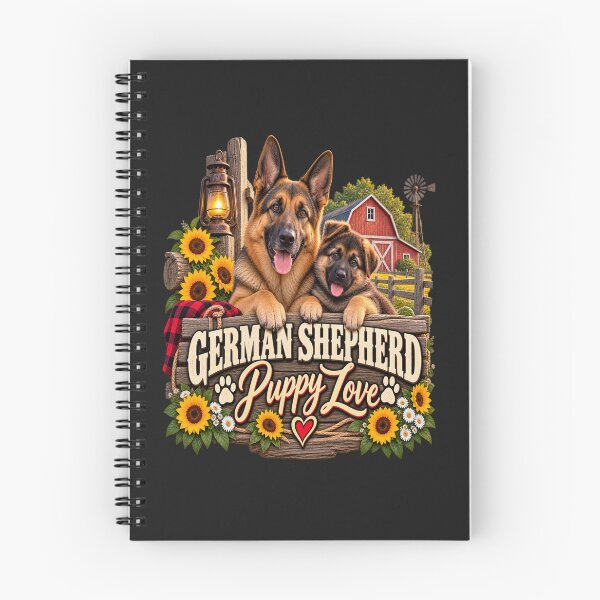 Item preview, German Shepherd Puppy Love designed and sold by PawPlanetPro.