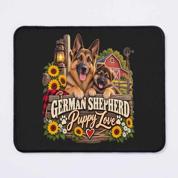 Item preview, German Shepherd Puppy Love designed and sold by PawPlanetPro.