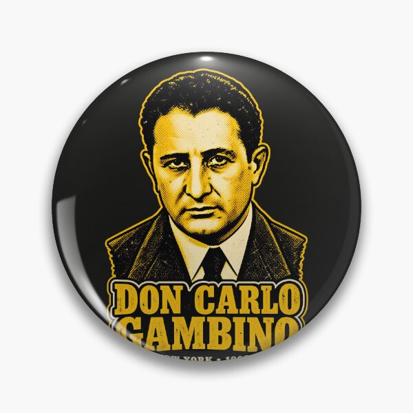 Item preview, Carlo Gambino Mafia Portrait - Vintage 1960s New York Gangster designed and sold by Marginalia Workshop.