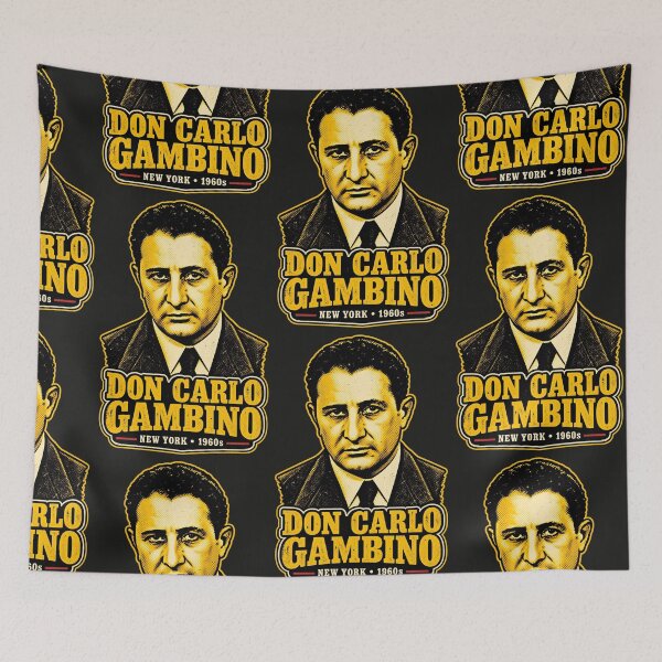 Item preview, Carlo Gambino Mafia Portrait - Vintage 1960s New York Gangster designed and sold by Marginalia Workshop.